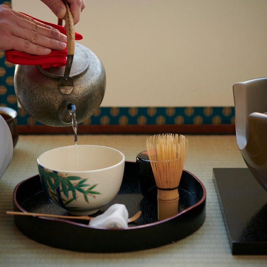 茶道教室のようす